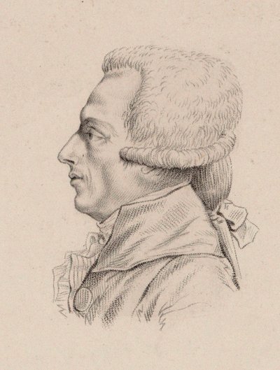 वायलिन वादक और संगीतकार निकोलो मेस्त्रिनो का चित्र 1748-1789। द्वारा जीन बैप्टिस्ट पोंस लैम्बर्ट