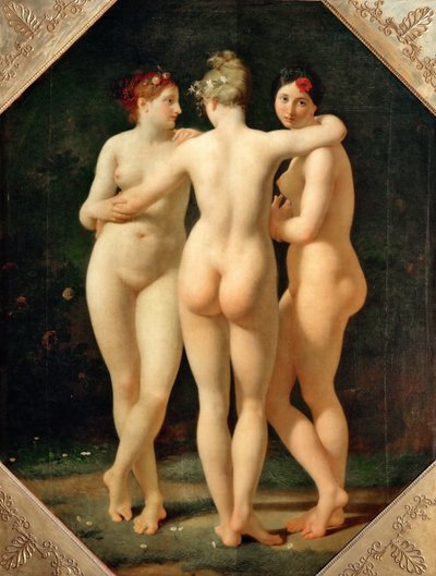 द थ्री ग्रेसेज द्वारा Jean Baptiste Regnault