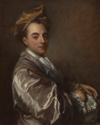 एक मूर्तिकार का चित्र द्वारा Jean-Baptiste Santerre