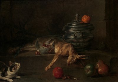 सिल्वर ट्यूरेन, ca. 1728-1730। द्वारा जीन बैप्टिस्ट शिमोन चारदिन