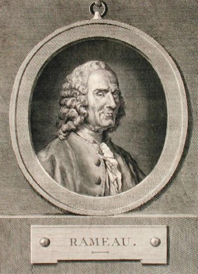 बेनोइस्ट (उत्कीर्णन) द्वारा उकेरी गई जीन फिलिप रमेउ (1683-1764) का पोर्ट्रेट द्वारा जीन बर्नार्ड (बाद में) विश्राम