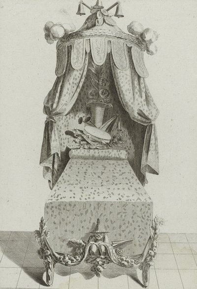 लिट ए ला चिनोइस, 1770 के दशक के मध्य में प्रकाशित हुआ द्वारा जीन चार्ल्स (बाद में) डेलाफोसे