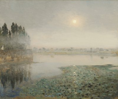 नदी पर धुंध, c.1889 द्वारा जीन चार्ल्स कज़िन
