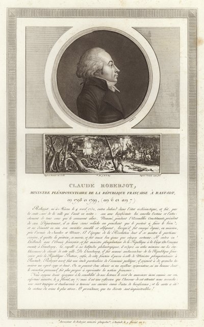 क्लाउड रॉबर्टबर्ग का चित्रण द्वारा Jean Duplessi Bertaux