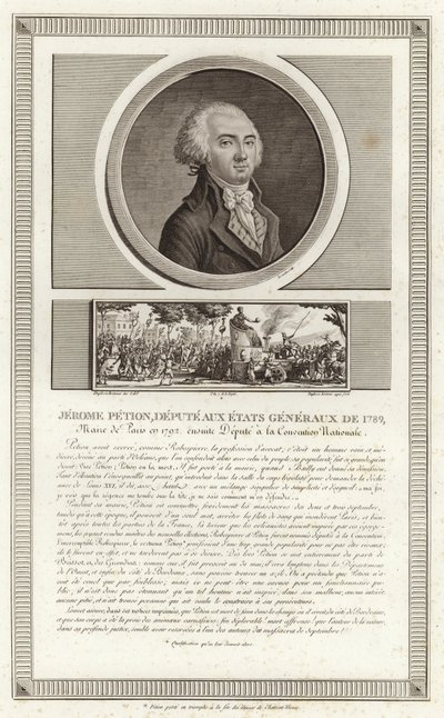 विलेन्यूवे के जेरोम पेटियन का चित्र द्वारा Jean Duplessi Bertaux