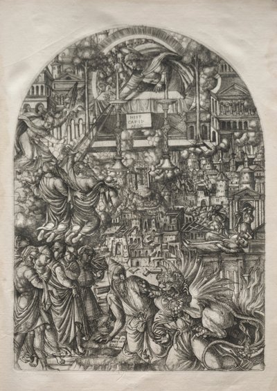 सर्वनाश: मंदिर का मापन, 1546-1556। द्वारा जीन ड्वेट