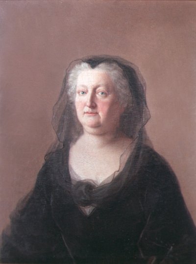 एलिजाबेथ क्रिस्टीन ऑफ़ ब्रोंस्चिव-वोल्फेनबेटेल जर्मनी की महारानी (1691-1750) पवित्र रोमन सम्राट चार्ल्स VI 1685-1740 की पत्नी 174344 द्वारा Jean Étienne Liotard