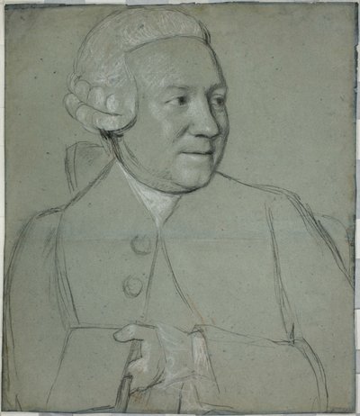 एक किताब पकड़े हुए एक आदमी का चित्र, दाईं ओर मुड़ा हुआ द्वारा Jean-Étienne Liotard