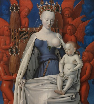 मैडोना लैक्टन्स द्वारा Jean Fouquet
