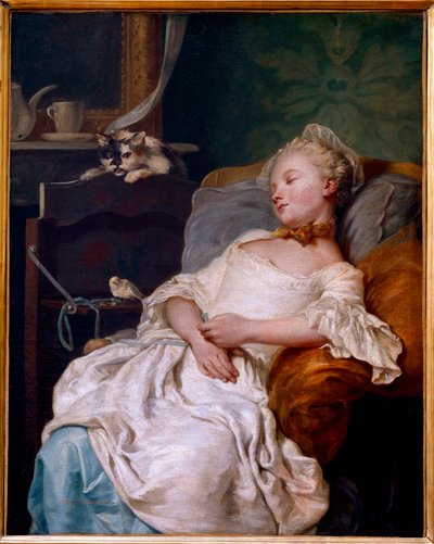 जीन फ्रेंकोइस कोलसन (1733-1803) 1759 सन द्वारा रेस्ट पेंटिंग। 0.92x0.72 मीटर डिजॉन, ललित कला संग्रहालय द्वारा जीन फ्रेंकोइस कोल्सन