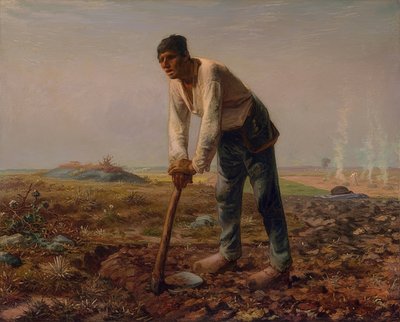 पिकेटी वाला आदमी। 1860-1862 द्वारा जीन फ्रेंकोइस बाजरा
