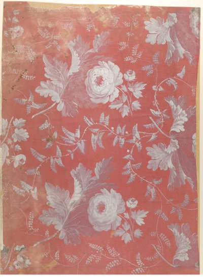 पैटर्न वाले सिल्क के लिए डिज़ाइन, ca. 1780-1825। द्वारा जीन फ़्राँस्वा बोनी।