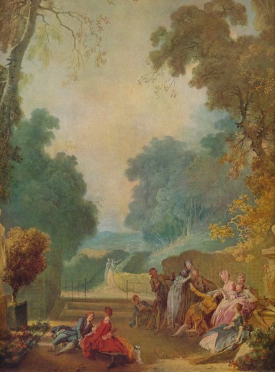 ए गेम ऑफ हॉट कॉकल्स, c1775-1780 द्वारा जीन ऑनर फ्रैगनार्ड