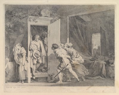 कैबिनेट, 1778। द्वारा जीन ऑनर फ्रैगनार्ड