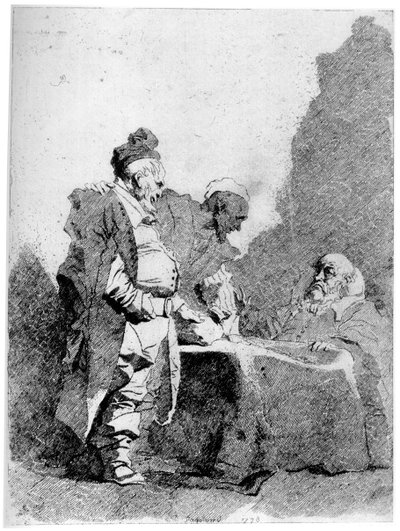द डीलर्स, c1750-1800, 1924 द्वारा जीन ऑनर फ्रैगनार्ड