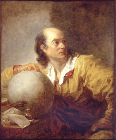 जेरोम लालांडे का पोर्ट्रेट (1732-1807) (जोसेफ जेरोम लेफ्रेंकोइस डी लालंडे) - जीन होनोर फ्रैगोनार्ड (1732-1806) द्वारा पेंटिंग - सीए 1769 - कैनवास पर तेल - 72x59.5 - पेटिट पालिस, मुसी डेस बेक्स-आर्ट्स डे ला विले पेरिस से द्वारा जीन ऑनर फ्रैगनार्ड