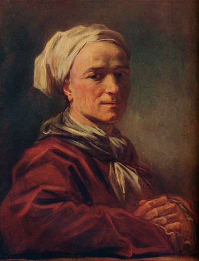 पोर्ट्रेट ऑफ़ ए मैन, c18th सदी द्वारा जीन ऑनर फ्रैगनार्ड