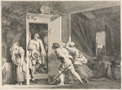 द कपबोर्ड, 1778। द्वारा जीन ऑनर फ्रैगनार्ड