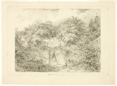 छोटा पार्क द्वारा Jean-Honore Fragonard