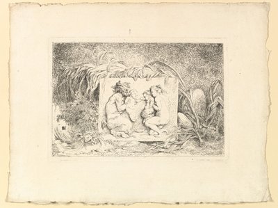 द सैटियर्स फैमिली, 1763। द्वारा जीन ऑनर फ्रैगनार्ड