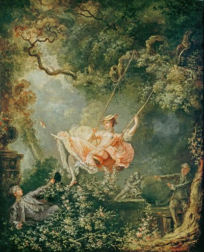 झूला द्वारा Jean Honore Fragonard
