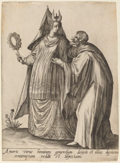 आदमी को प्यार का वायरस..., 1597। द्वारा रॉबर्ट Boissard