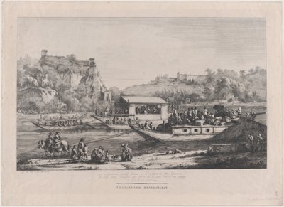 साओन, 1805 पर पोप पायस VII। द्वारा जीन जैक्स डी बोइसियू