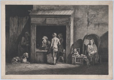 सार्वजनिक लेखक, 1790। द्वारा जीन जैक्स डी बोइसियू
