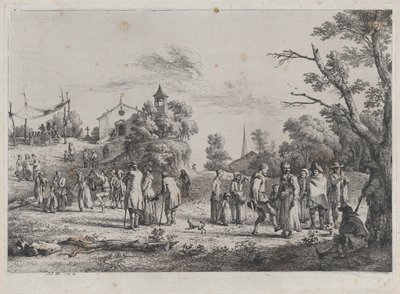 ग्राम महोत्सव, 1773। द्वारा जीन जैक्स डी बोइसियू