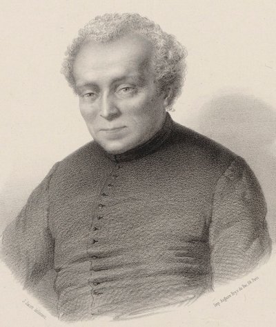संगीतकार लुई लेम्बिलोटे 1797-1855 का चित्र। द्वारा जीन जूलियन जैकोट