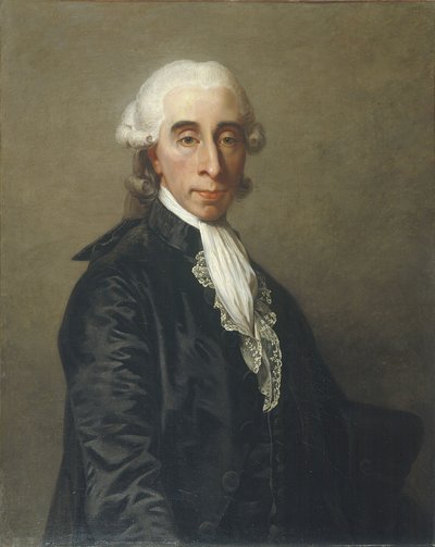 जीन सिल्वेन बेली का पोर्ट्रेट 1736-1793, 1789। द्वारा जीन-लॉरेंट मोस्नियर