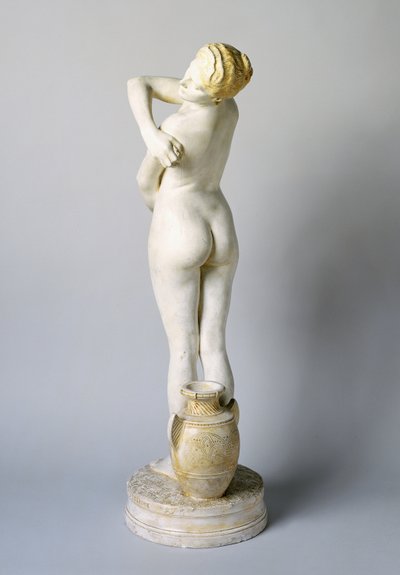 बाथशीबा, c.1895 (प्लास्टर) द्वारा जीन लियोन गेरोम