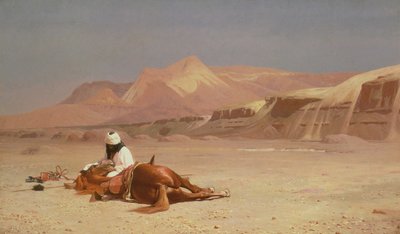 रेगिस्तान में द्वारा Jean Leon Gerome