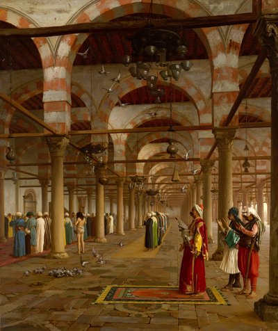 मस्जिद में प्रार्थना, 1871। द्वारा जीन लियोन गेरोम