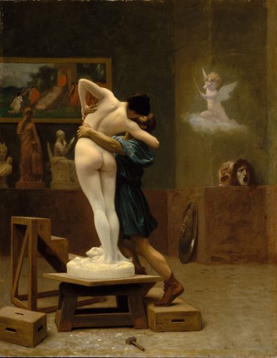 Pygmalion और Galatea, c। 1890 द्वारा जीन लियोन गेरोम