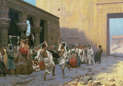 तलवार नृत्य (La Phyrique) द्वारा Jean Leon Gerome