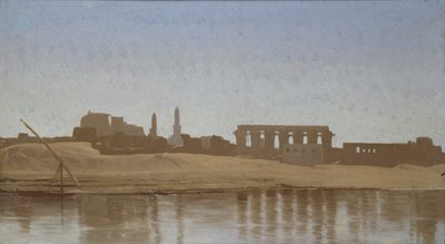 लक्सर में नील नदी का दृश्य, 1857 द्वारा जीन लियोन गेरोम