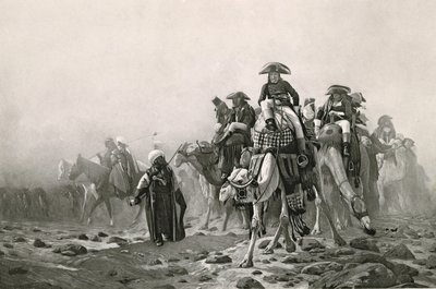मिस्र में जनरल बोनापार्ट, 100 फोटोग्राव्रेसेस में जीन-लियोन गेरोम के काम के संग्रह से, 1881 (फोटोग्राव्योर) (183490 भी देखें) द्वारा गेरोम के बाद जीन लियोन