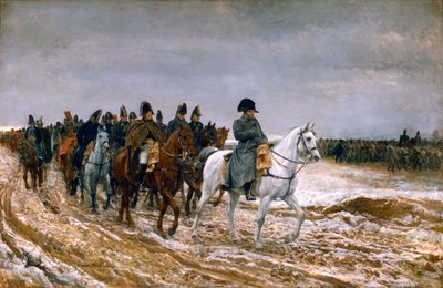 फ्रांस का अभियान 1814, 1864 द्वारा Jean Louis Ernest Meissonier