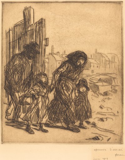 जब्ती के बाद द्वारा Jean Louis Forain