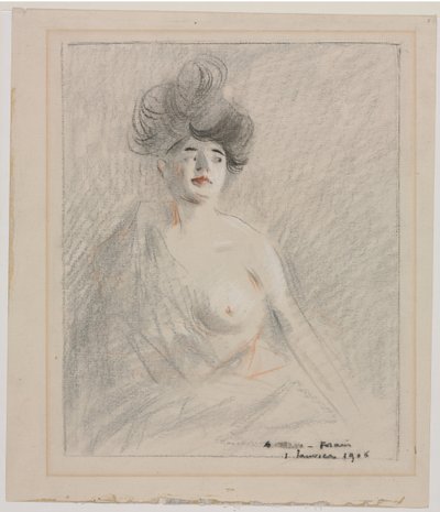 वेश्या (रेक्टो) द्वारा Jean-Louis Forain
