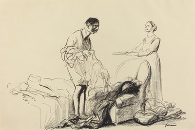 सैन्य सेवा से छुट्टी दे दी गई, सी। 19141919। द्वारा जीन लुइस फोरैन