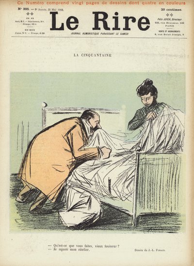हंसी के लिए चित्रण द्वारा Jean-Louis Forain