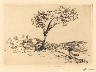 वर्साय के परिवेश में परिदृश्य द्वारा Jean Louis Forain
