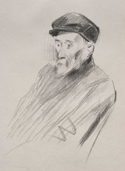रेनॉयर का चित्र, तीसरी प्लेट द्वारा Jean-Louis Forain