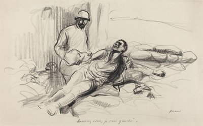 चिंता मत करो, मैं बचा हूँ।, सी। 19141919। द्वारा जीन लुइस फोरैन