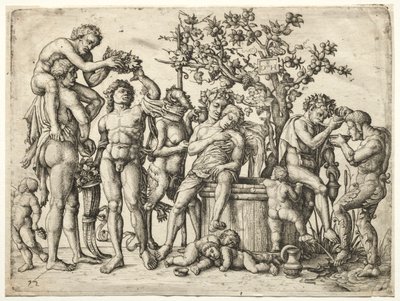 The Bacchanal द्वारा Jean-Louis Forain