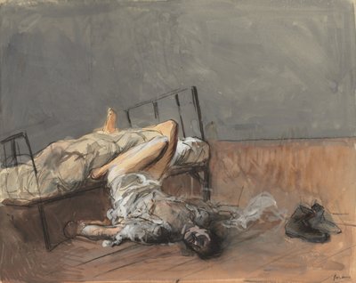 आत्महत्या, चौथी तिमाही 1800 या पहली तीसरी 1900s। द्वारा जीन लुइस फोरैन