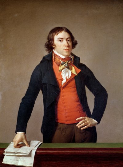 लुईस XVI (1754-93) 4 वें 1793 के फैसले के साथ बर्ट्रेंड बैरे डी वियुज़ैक (1755-1841) द्वारा जीन लुइस लेनुविले