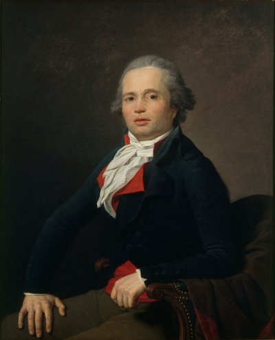 लुई लीजेंड्रे का पोर्ट्रेट 1752-1797, सी। 1795. द्वारा जीन लुइस लेनुविले